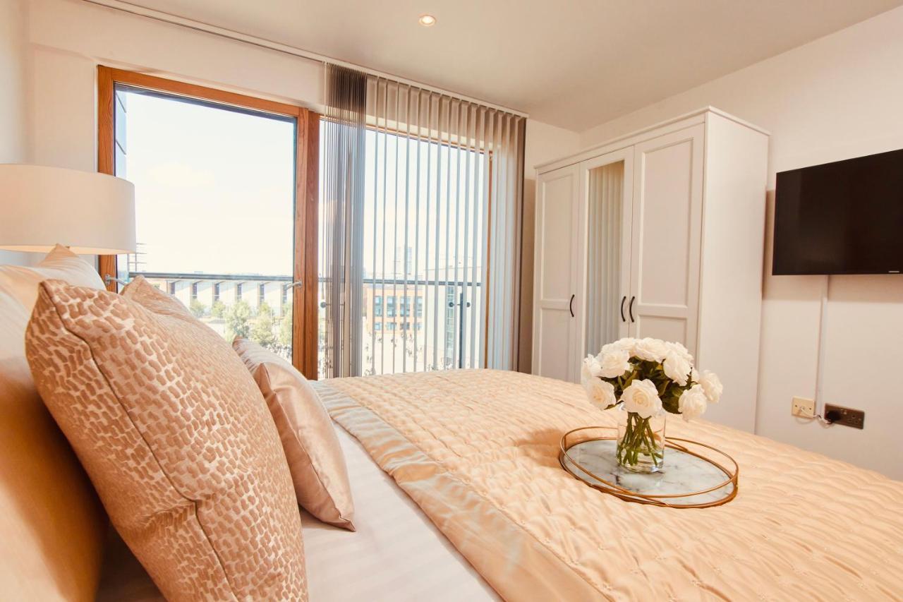 King Deluxe City Apt Large Balcony& Free Parking! Leeds  Exteriör bild