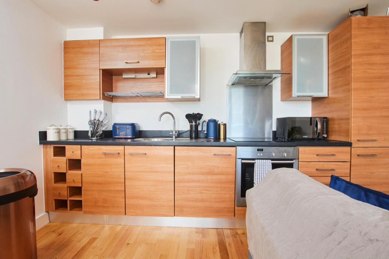 King Deluxe City Apt Large Balcony& Free Parking! Leeds  Exteriör bild