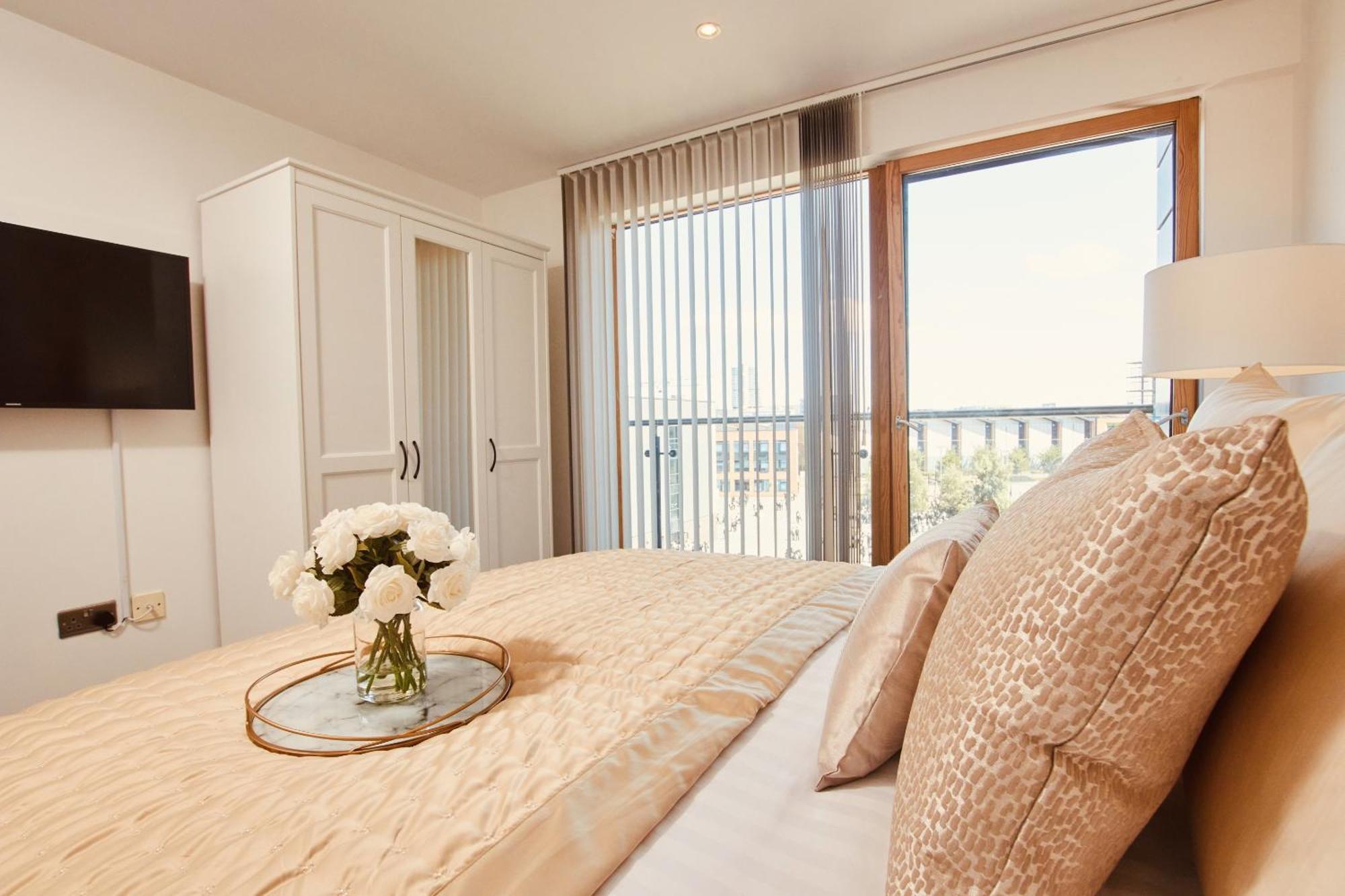 King Deluxe City Apt Large Balcony& Free Parking! Leeds  Exteriör bild