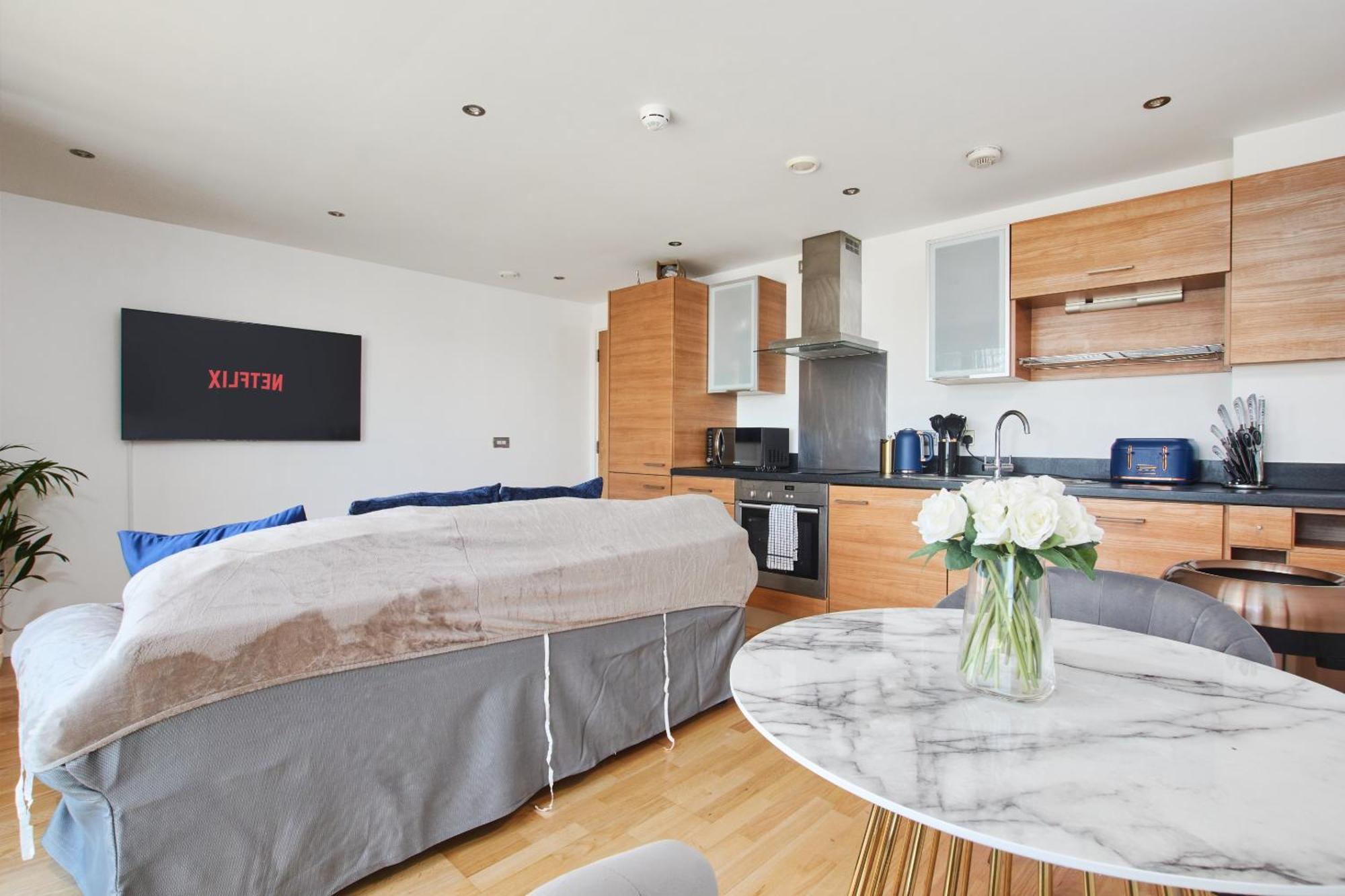 King Deluxe City Apt Large Balcony& Free Parking! Leeds  Exteriör bild